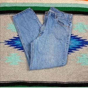 Carhartt Mens Relaxed Fit Work Western Jeans 42x34